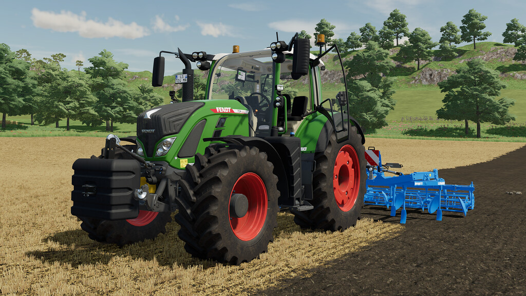 Fendt 700 Vario Gen 6 V 1020 Farming Simulator 22 Mods 8149