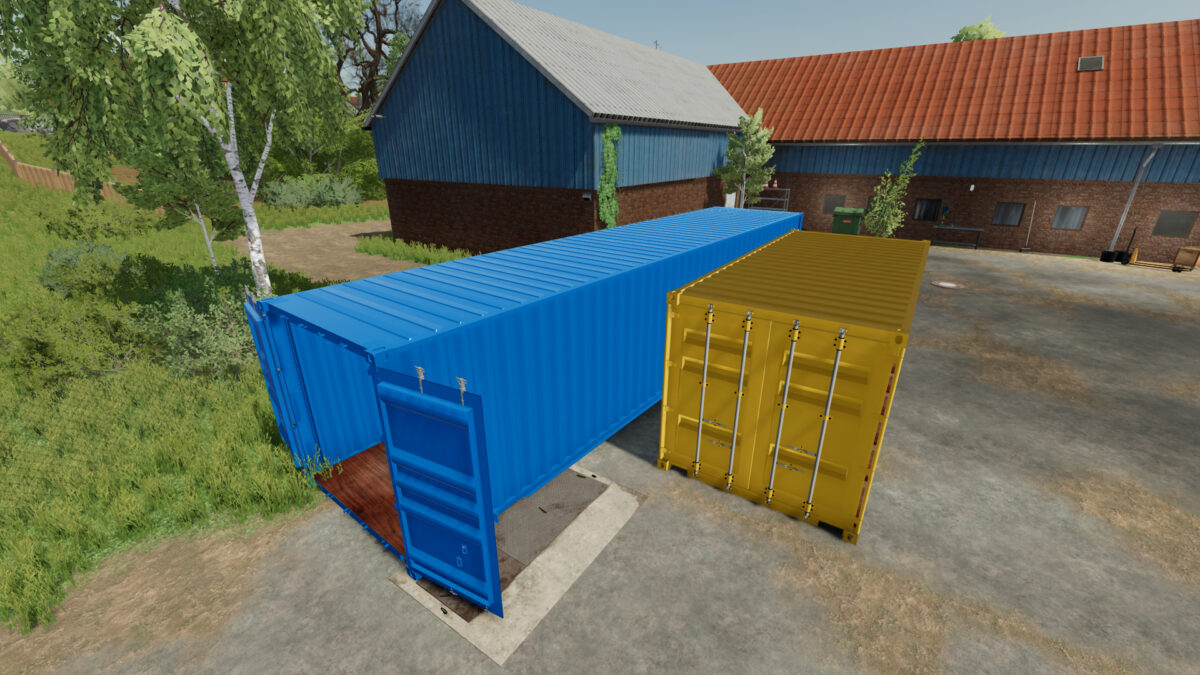 Shipping Containers Pack V 10 Farming Simulator 22 Mods 0600