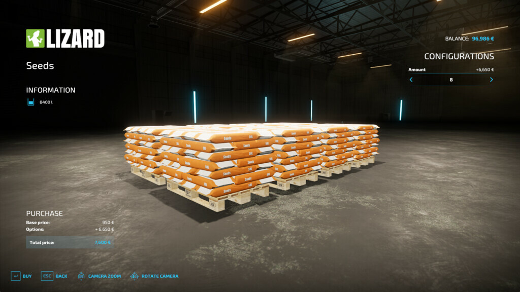 Package of Premium Pallets and Bags v 1.0.0.1