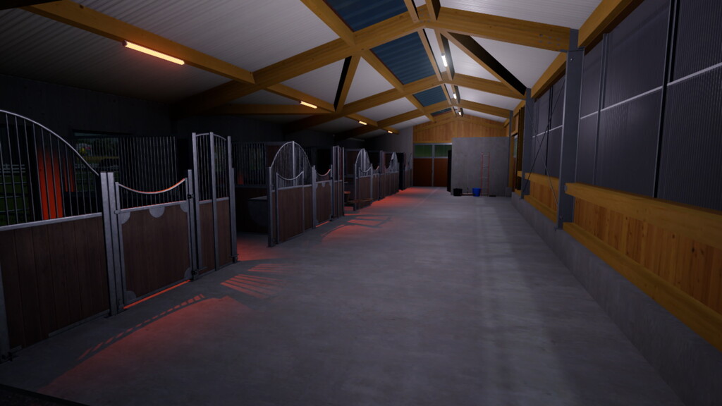 Horse Stable with Paddocks v 1.1