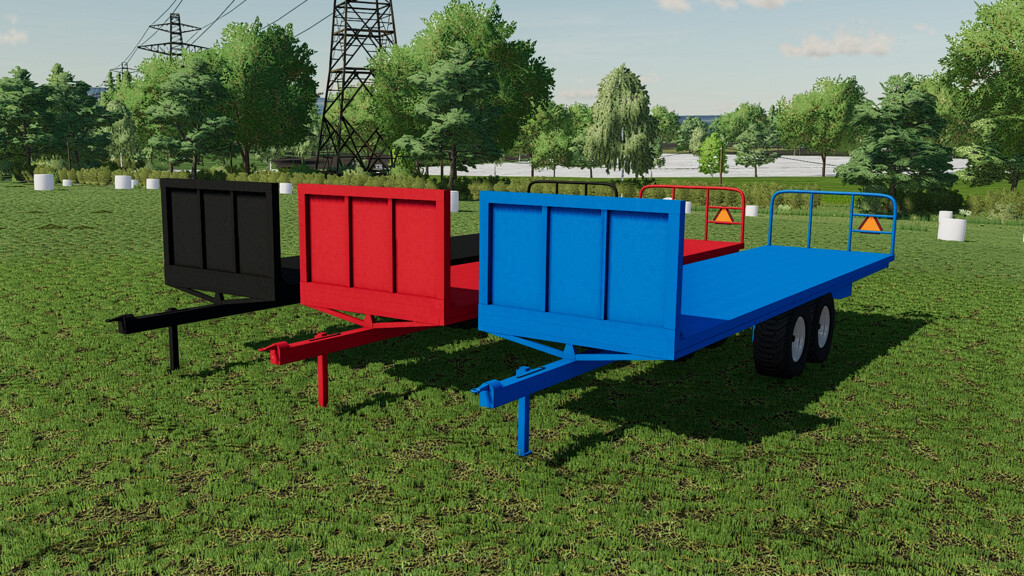 Homemade Bale Trailer v 1.0