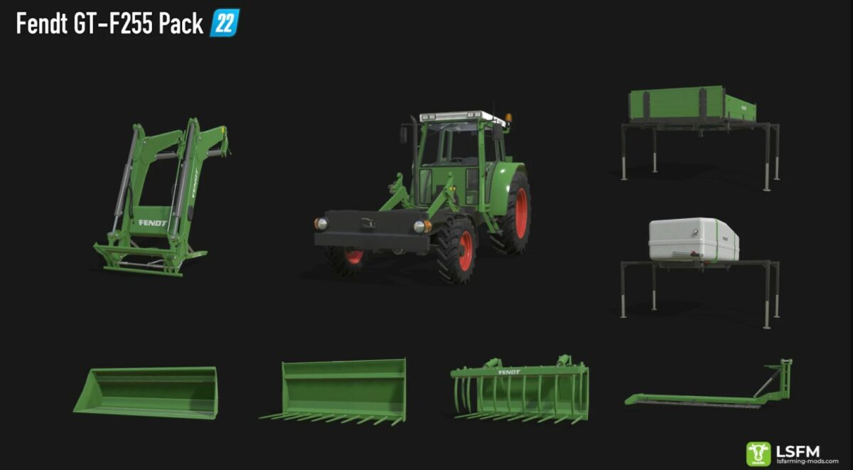 Fendt GT F255 Pack v 1.0.0.2
