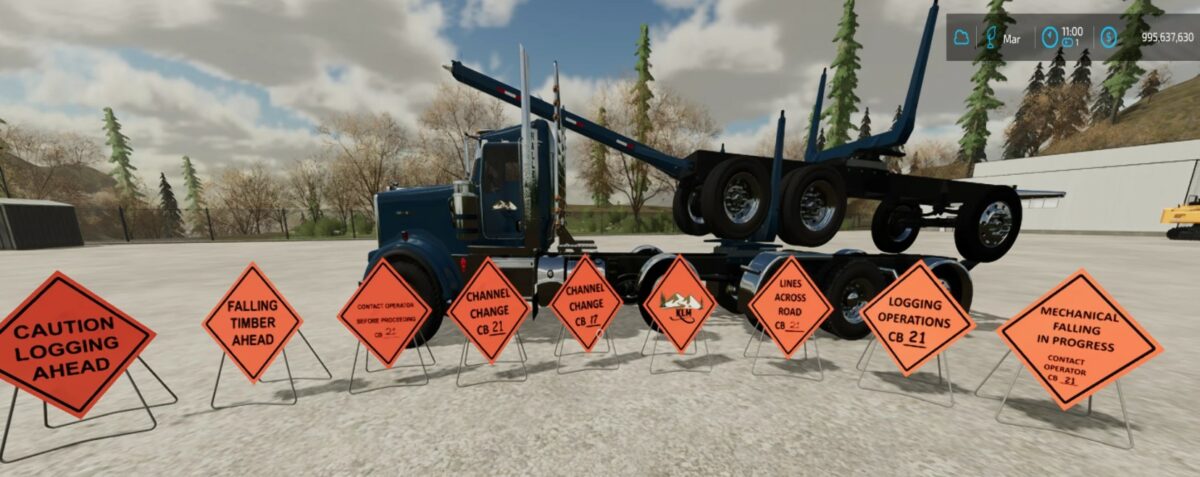 Logging Signs Pack v 1.0