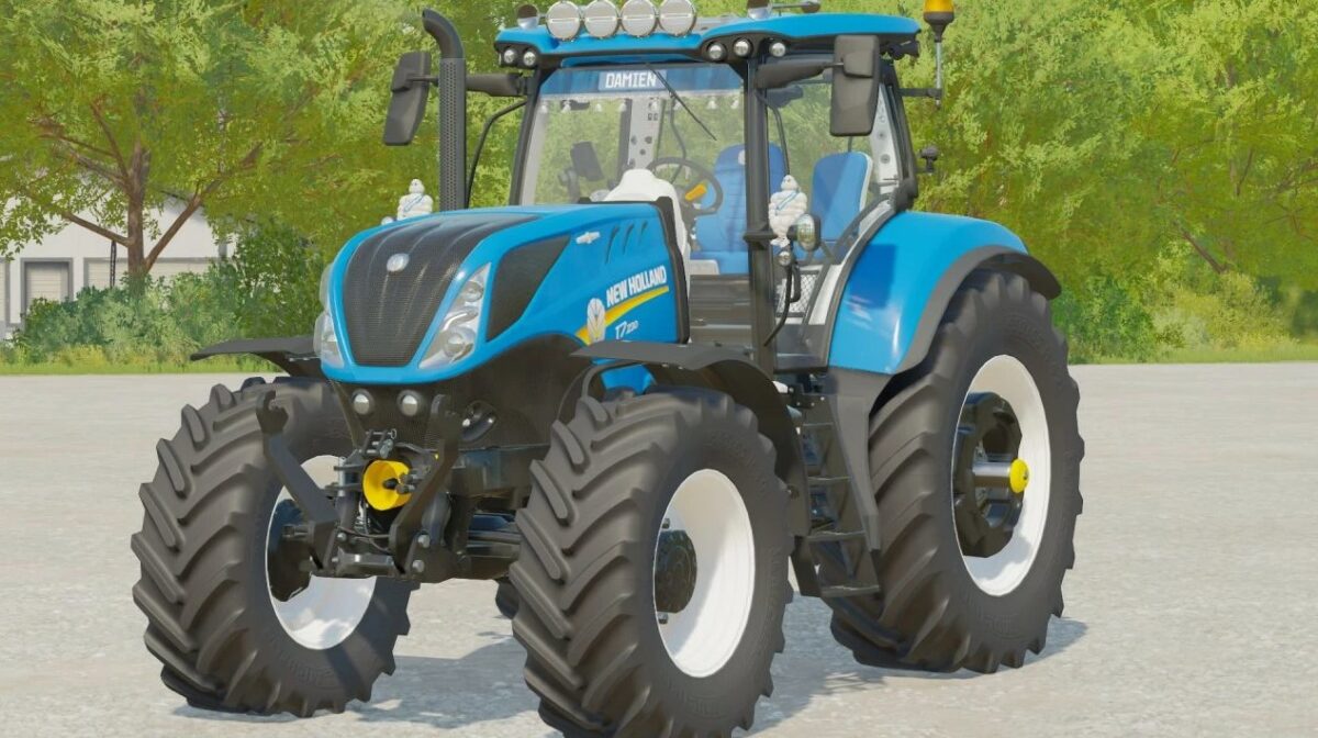 New Holland T7 Damsenfolie v 1.0.0.1