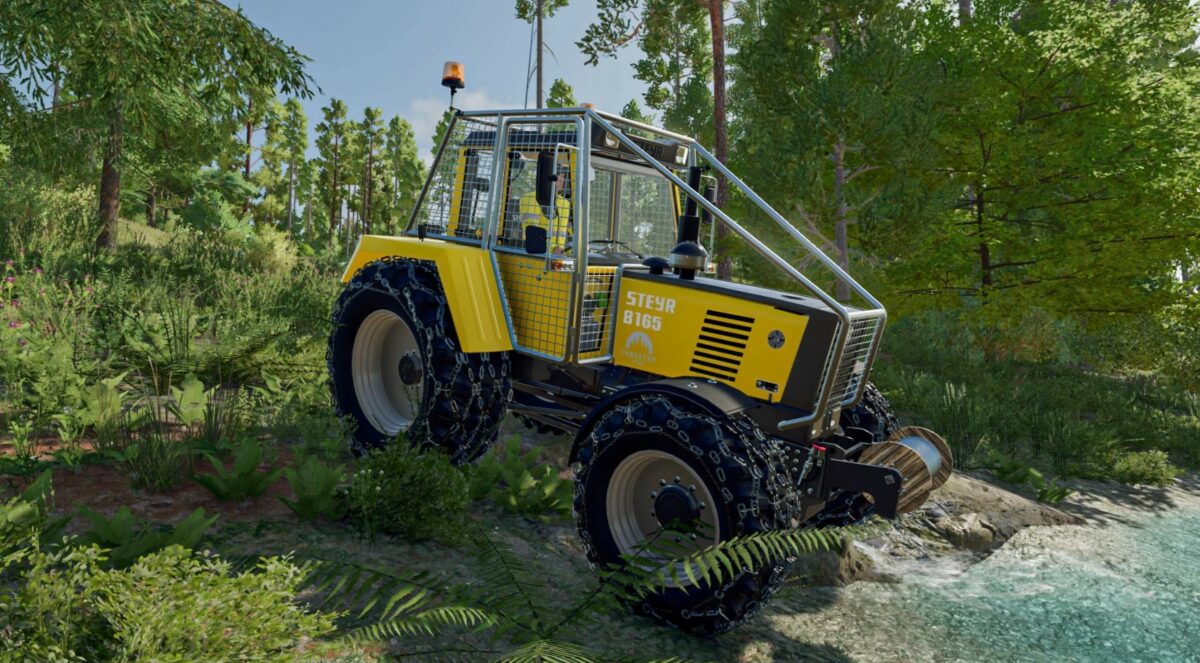 Steyr 8165 Forestry Edition v 1.0