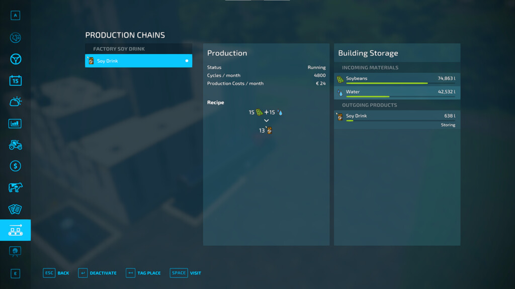 Factory Soy Drink v 1.0