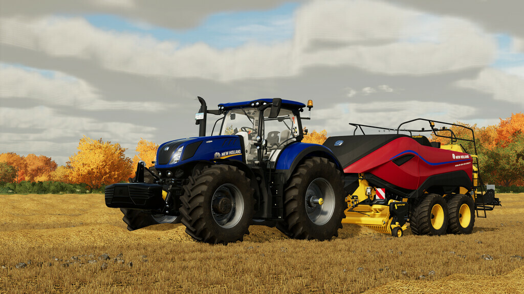 New Holland T7 HD Tier4F v 1.1