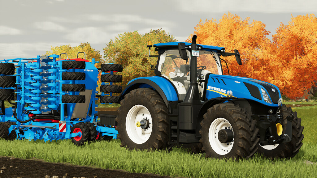 New Holland T7 HD Tier4F v 1.1