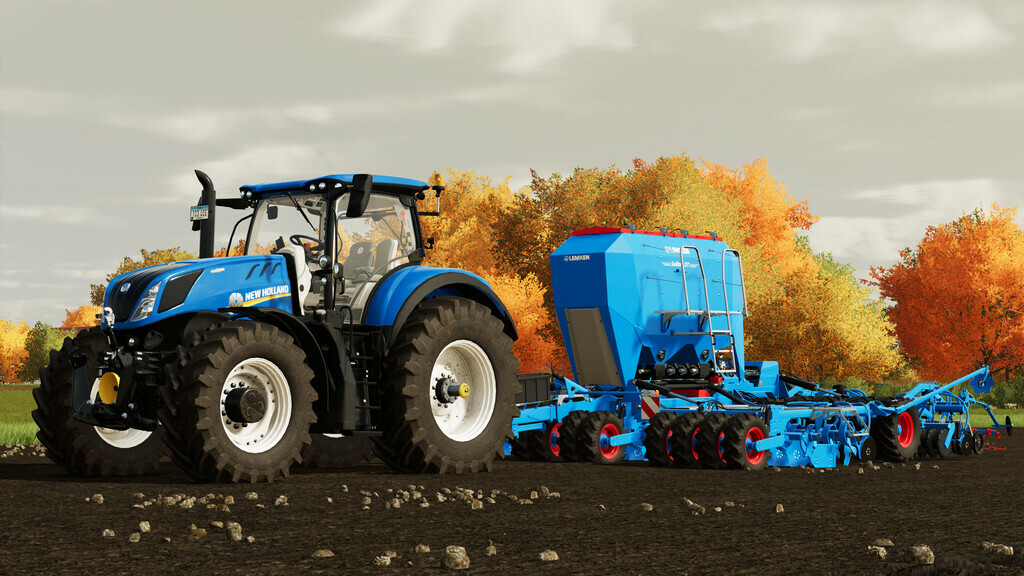 New Holland T7 HD Tier4F v 1.1