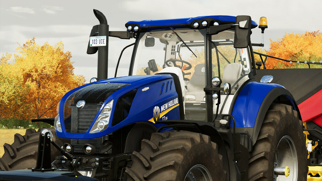 New Holland T7 HD Tier4F v 1.1