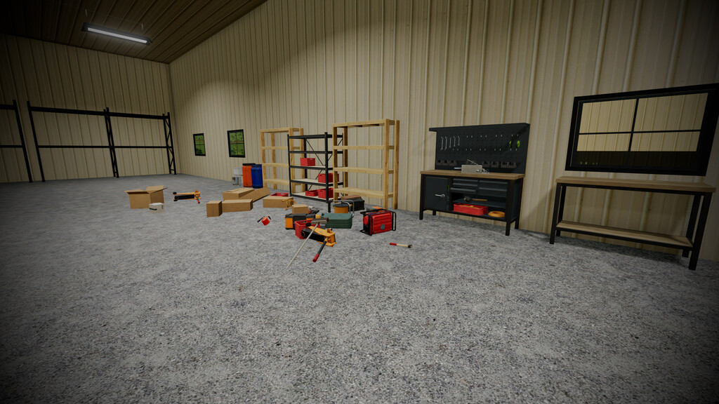 Large Enclosed Sheds v 1.1