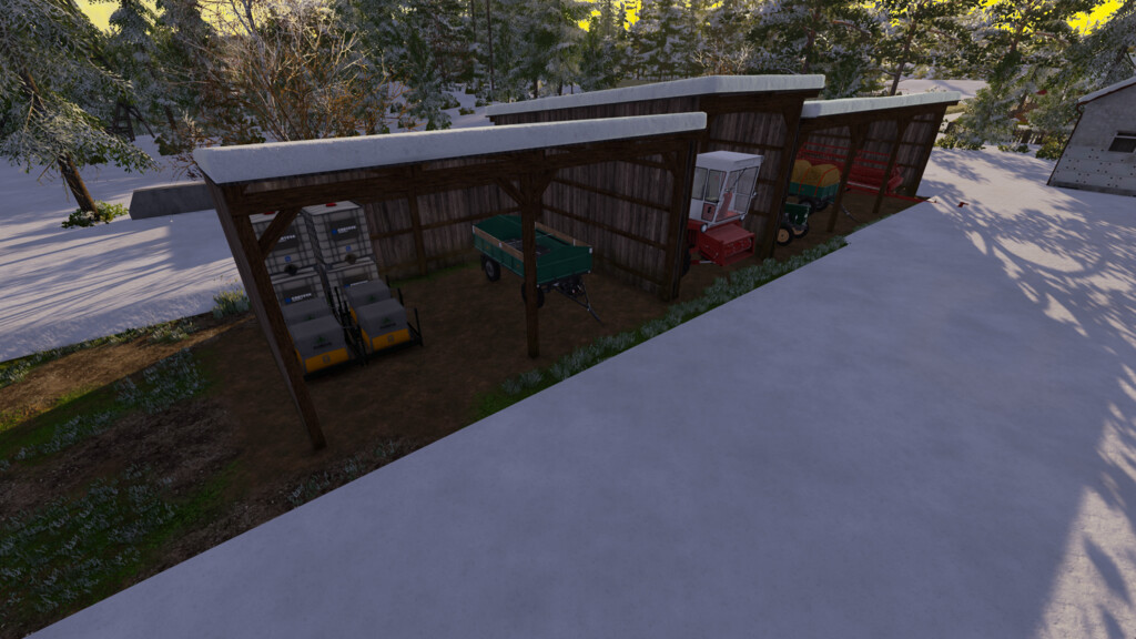 Wooden Shelters v 1.0