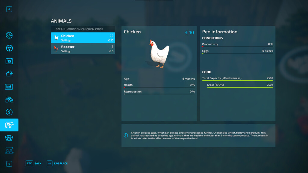 Small Wooden Chicken Coop with Enclosure v 1.0.0.1