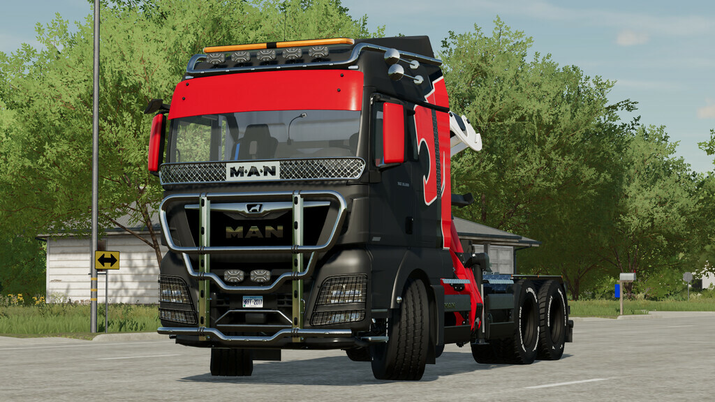 MAN TGX Forest Semi Truck v 2.0