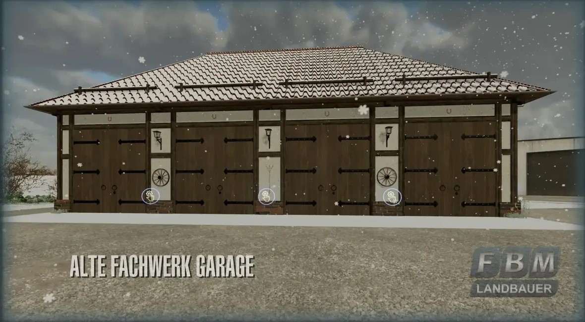 Old Half Timbered Garage v 1.0