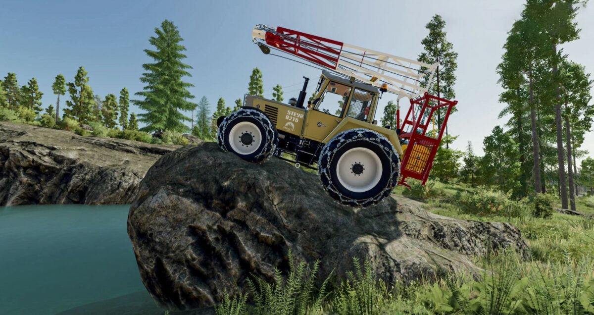 Steyr 8165 Forestry Edition v 1.1
