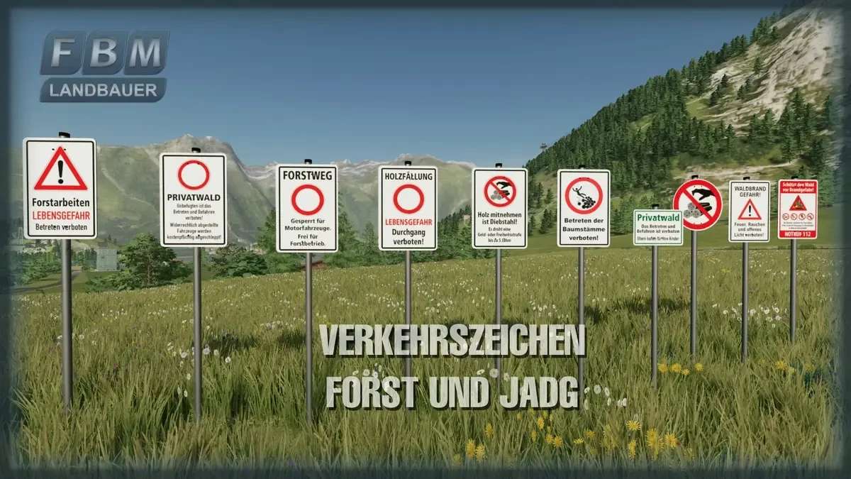 Traffic Signs Forest and Hunting v 1.0