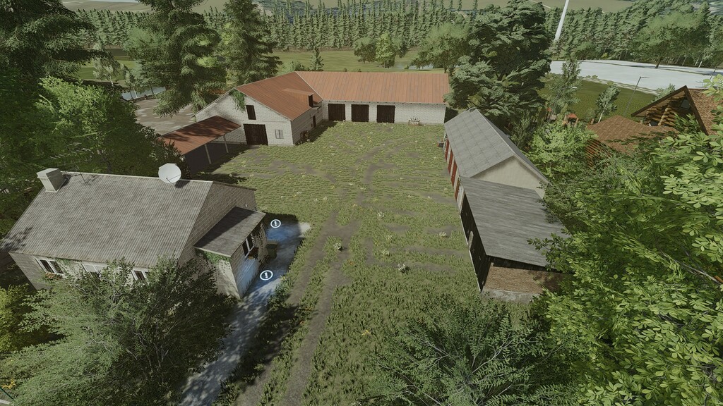 Barn with Pigsty and Cow Barn v 1.2