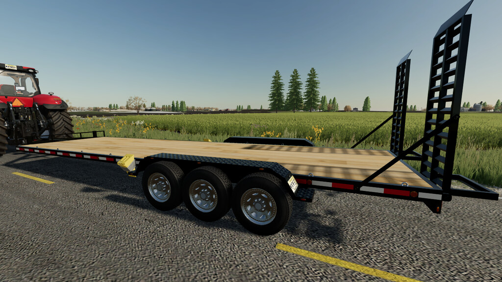 30′ Flatbed Autoloading Trailers Pack v 1.1.0.2