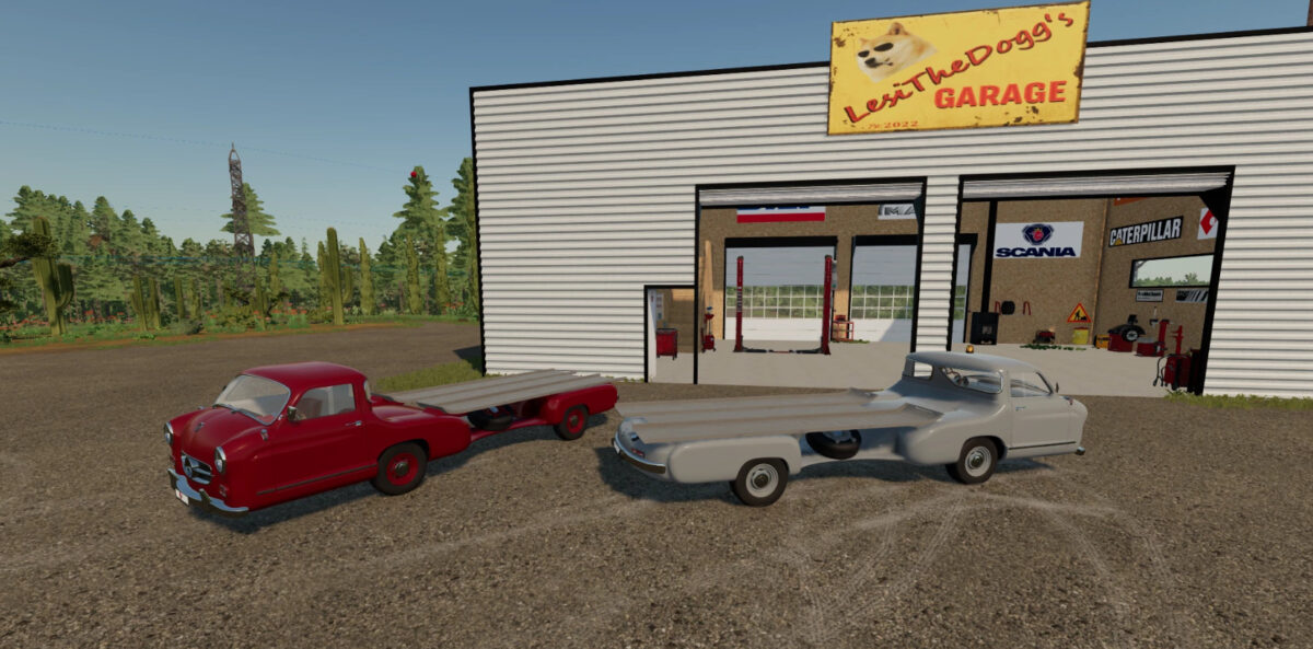 1955 Mercedes Benz Transporter v 1.0