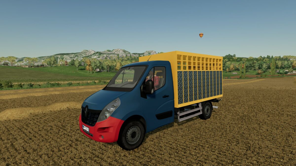 2018 Renault Master Livestock Truck v 1.0