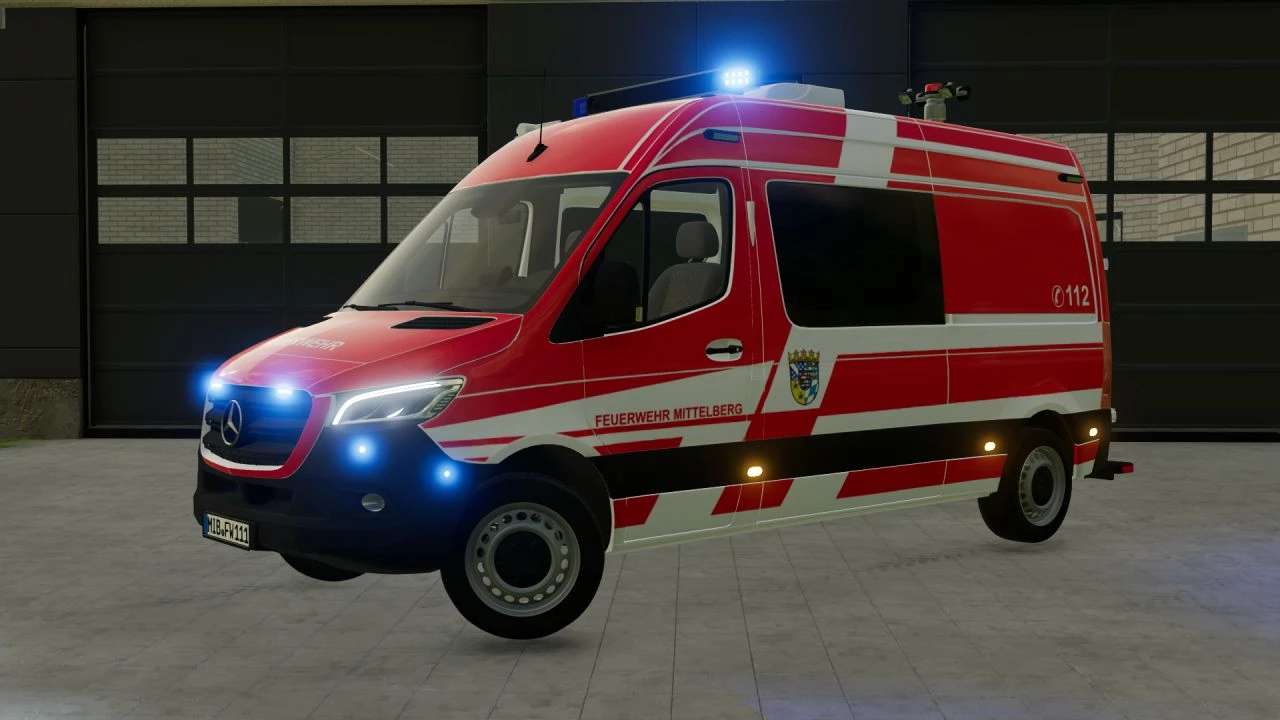 2019 Mercedes Benz Sprinter ELW v 1.2