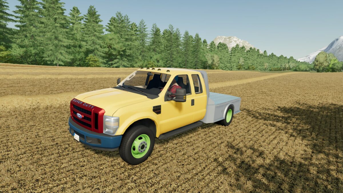 Ford F350 Flatbed Truck v 1.0