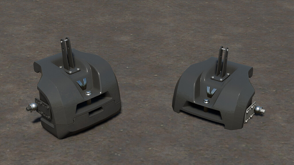 Valtra AGCO 1200 kg Weight v 1.0