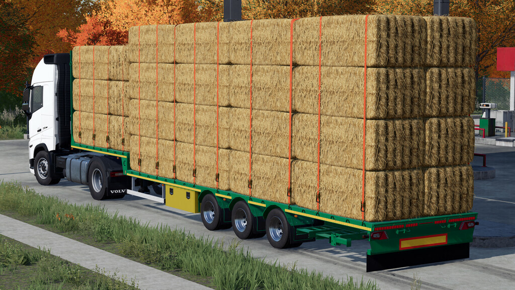 Lizard Straw Bale Semitrailer v 2.0
