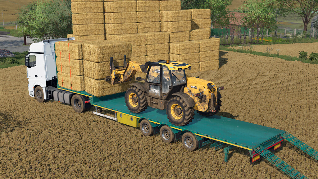 Lizard Straw Bale Semitrailer v 2.0