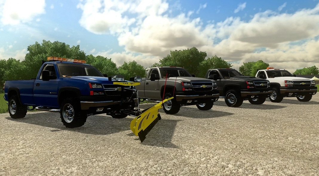 2006 Chevrolet 2500 HD Single Cab v 1.0 - Farming Simulator 22 mods