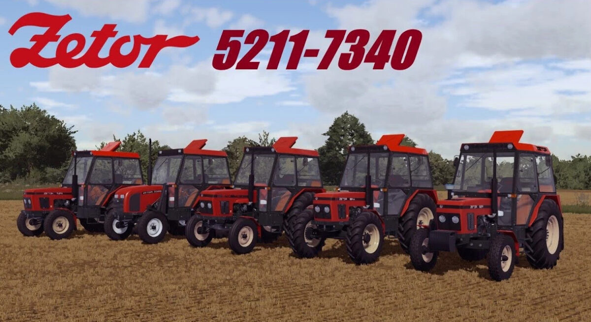 Zetor 5211 – 7340 Pack v 1.0
