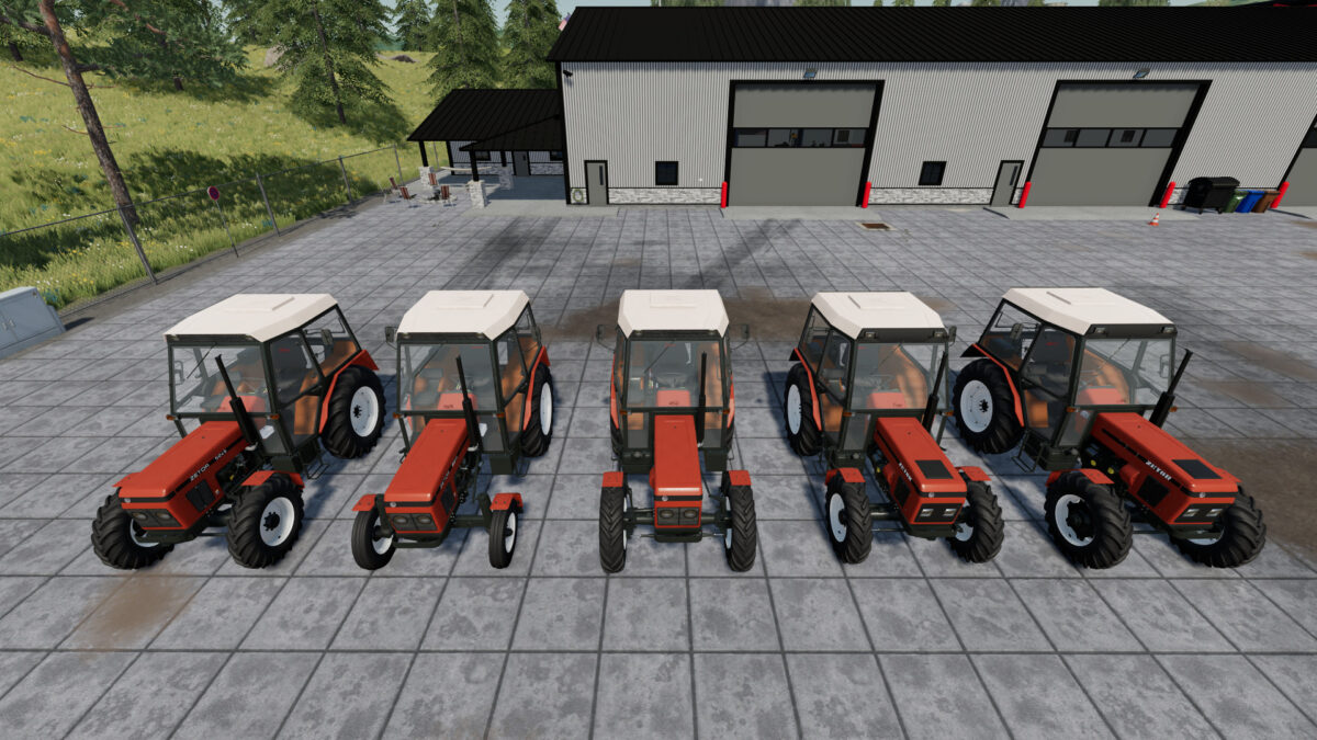 Zetor Tractors Pack v 1.0