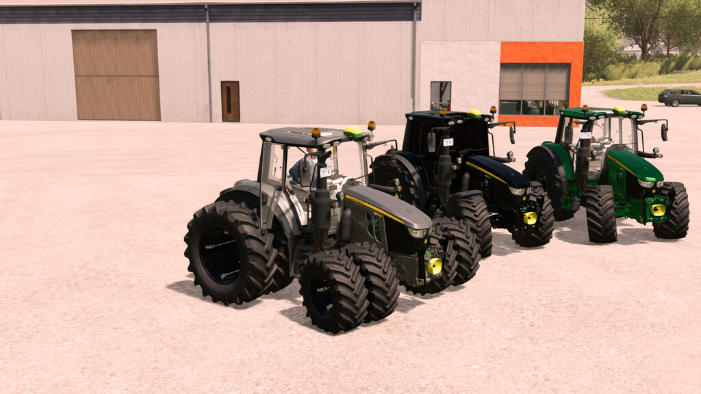 John Deere 6M Black Edition v 1.0