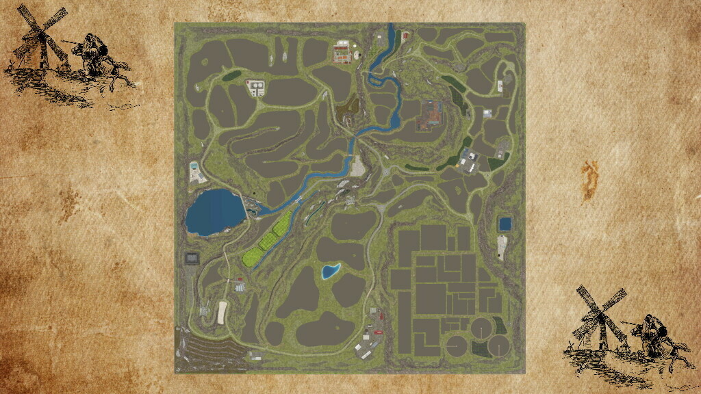 Lands of La Mancha Map v 1.0.2.0