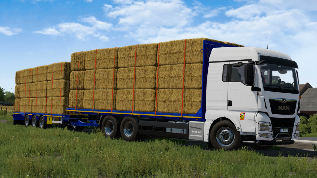 MAN TGX 26.640 Straw Bale v 1.0