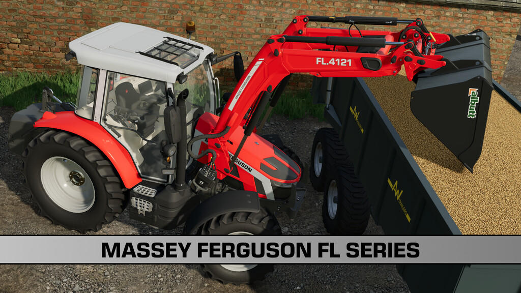 Massey Ferguson Series 2023 Frontloader v 1.0