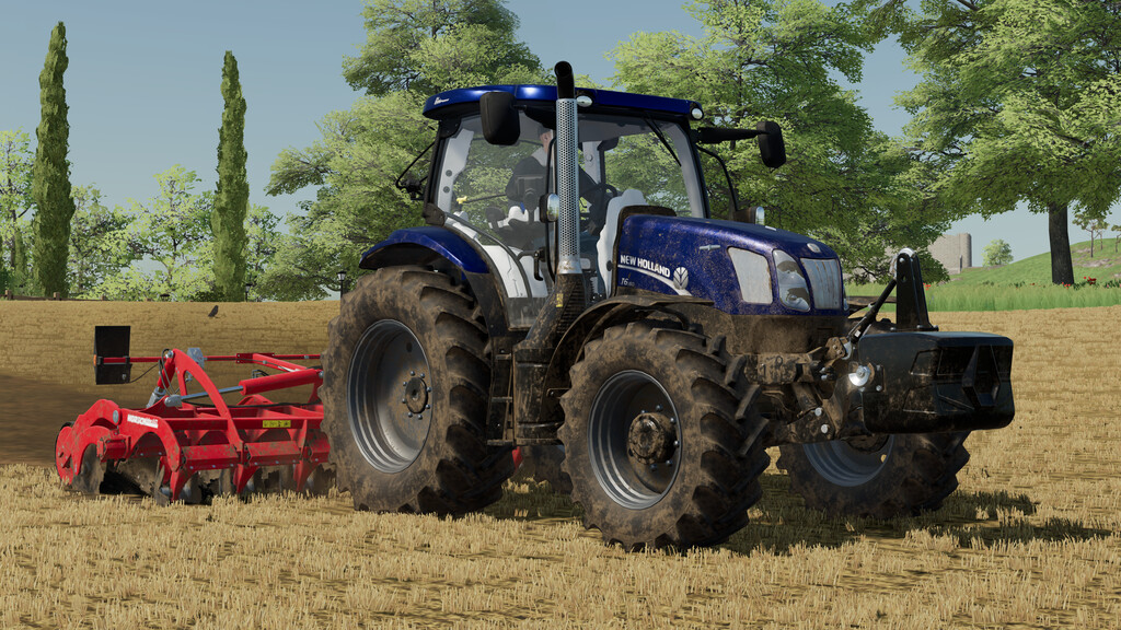 New Holland T6 Tier 4A v 1.0
