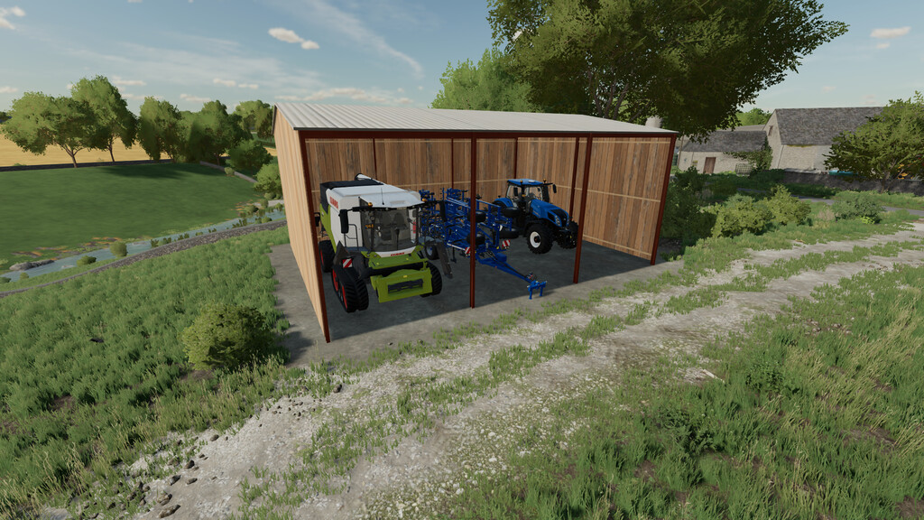 UK Style Vehicle Shed v 1.0