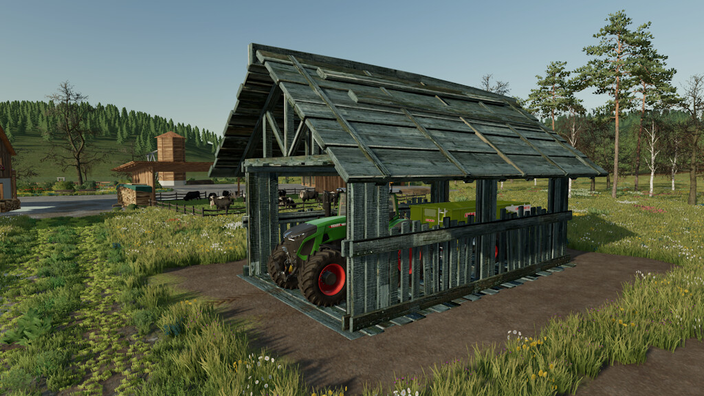 An Old Barnshed in The Style of the Middle Ages v 1.0