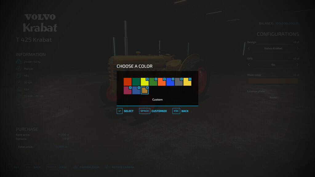 Color Configurator v 1.4