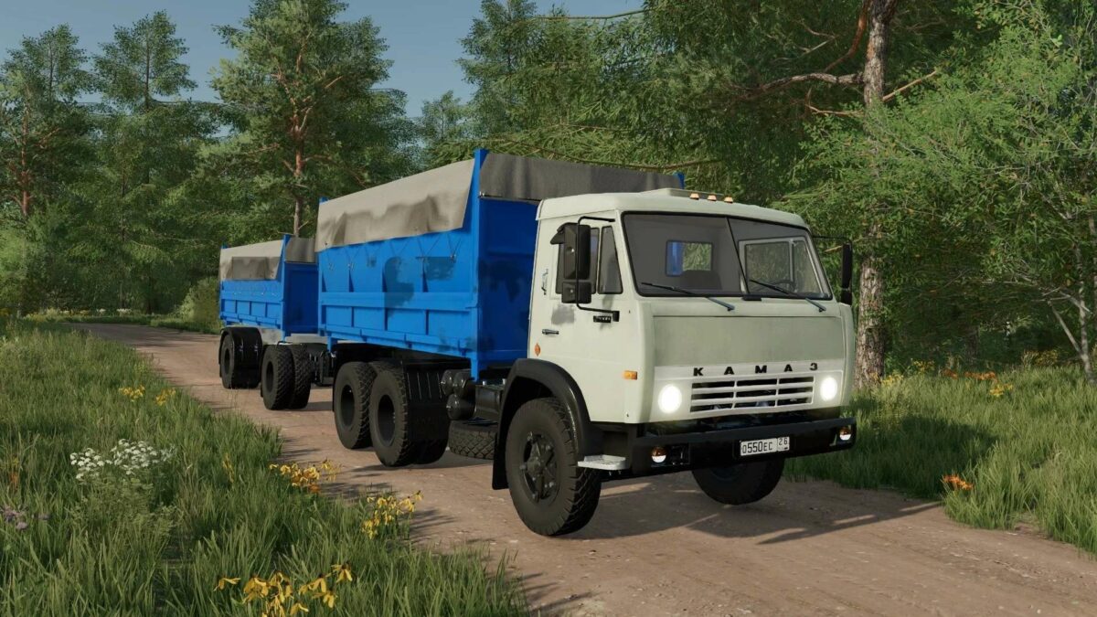 Kamaz 4528 V 1.0.0.5 - Farming Simulator 22 Mods