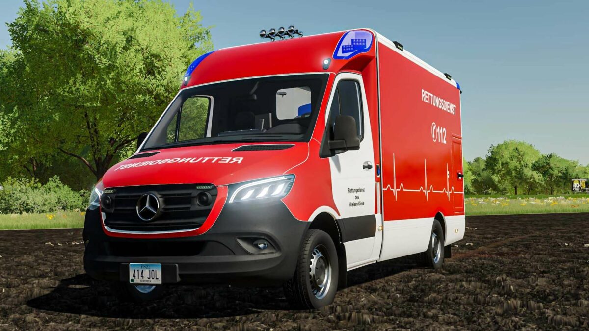 Mercedes Benz Sprinter Strobel Ambulance v 1.0