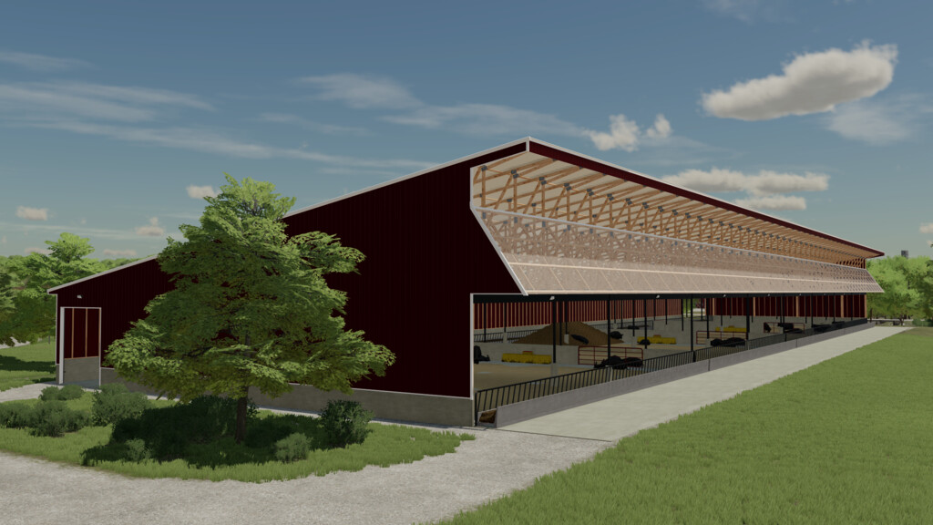 120×400 BTO Free Stall Monoslope v 1.0