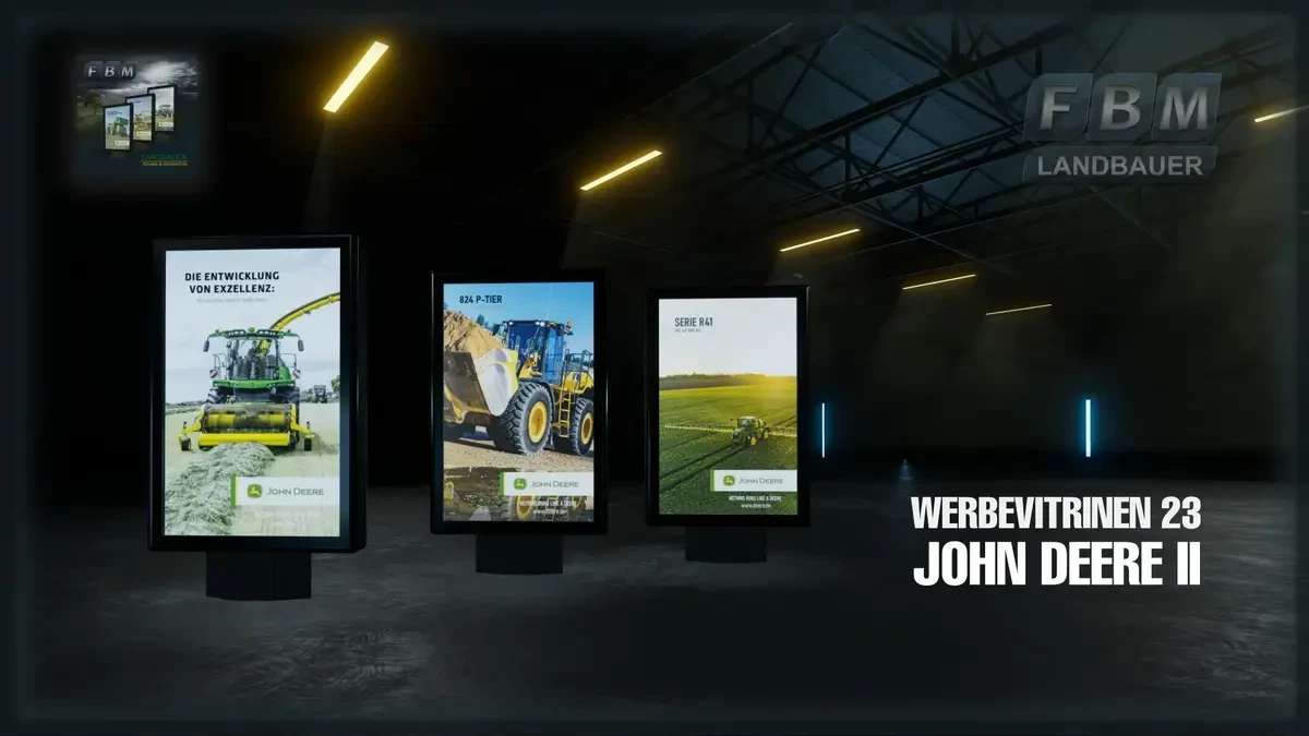 John Deere II Advertising Showcases 23 v 1.0