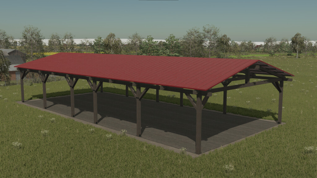 Wooden Machine Shed v 1.0