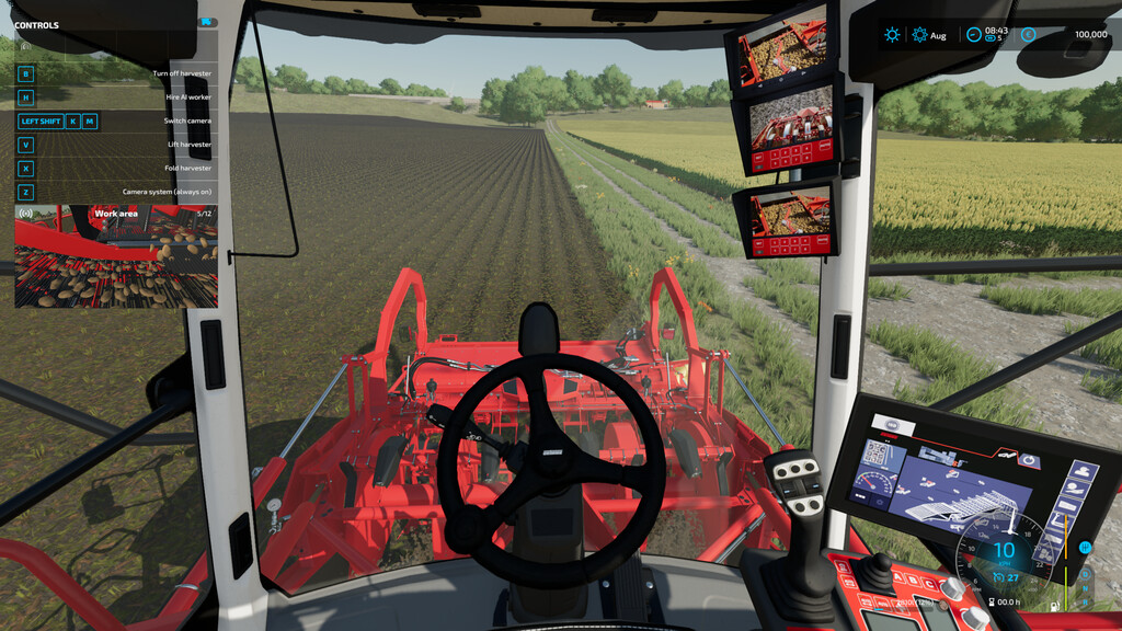 CAMERA PLAYER MOD V1.0 »  - FS19, FS17, ETS 2 mods