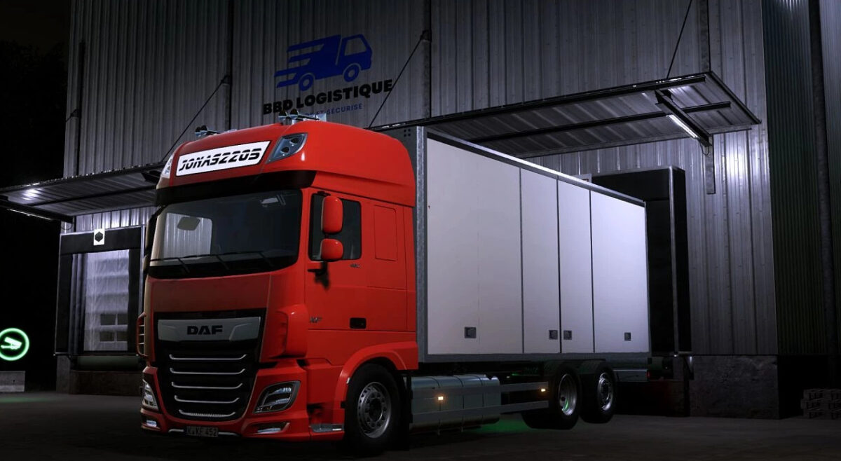 DAF XF 106 & Tandem Trailer v 2.0