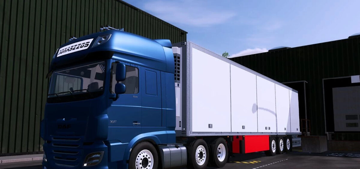 DAF XF 106 & Tandem Trailer v 2.0