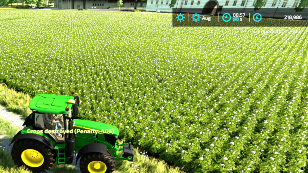 Penalty for Crop Destruction v 1.0